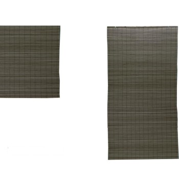 Κουρτίνα Bamboo σκούρο καφέ bamboo 150x300cm