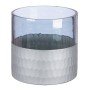 Ανεμοφωτιστικό 'Canus' Γυαλί Γκρι/Ασημί 10x10cm