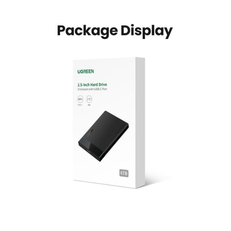 Θήκη HDD 2,5'' UGREEN US221 30847 USB 3.0