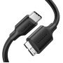 Καλώδιο USB-C 3.1 σε Micro USB 3.0 M/M UGREEN US312 20103 1m Μαύρο