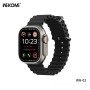 Smartwatch WK WH-02 Tιτάνιο Xρυσό