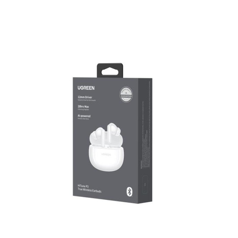 Ακουστικά True Wireless BT UGREEN P3 45110 Λευκό