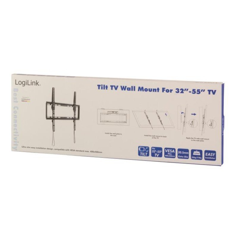Βάση Τηλεόρασης Επιτοίχια LogiLink BP0010 32"-55" έως 35kg