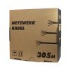 Καλώδιο Δικτύου S/FTP CAT6 LogiLink CPV0038 305m Γκρι