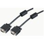 Καλώδιο Οθόνης SVGA 15HD M/M Aculine SVGA-004 10m Μαύρο