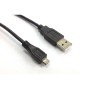 Καλώδιο USB 2.0 σε Micro USB M/M Aculine USB-012 5m Μαύρο
