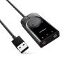 Κάρτα ήχου USB UGREEN CM129 40964 , με Ρυθμιστή Έντασης