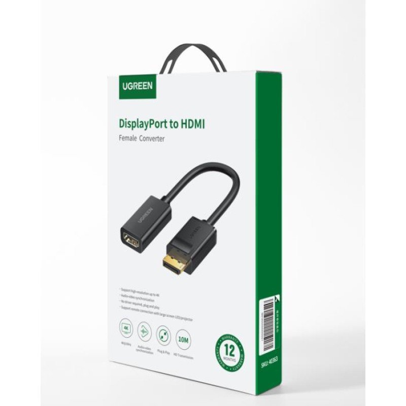 Μετατροπέας DP σε HDMI M/F 4K UGREEN MM137 40363