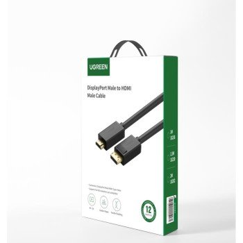 Καλώδιο DP σε HDMI M/M 4K/30Hz UGREEN DP101 10203 3m Μαύρο