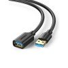 Καλώδιο USB 3.0 Μ/F UGREEN US129 10368 1m Μαύρο