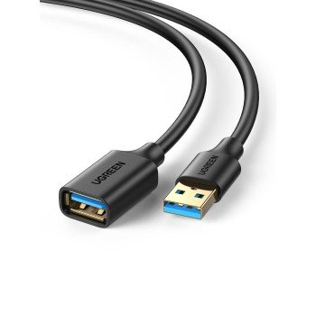 Καλώδιο USB 3.0 Μ/F UGREEN US129 10368 1m Μαύρο