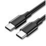 Καλώδιο Φόρτισης UGREEN US286 50997 USB-C σε USB-C PD 60W 1m Μαύρο