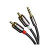 Καλώδιο Ήχου 3.5mm σε 2xRCA M/M UGREEN AV116 10749 1m Μαύρο