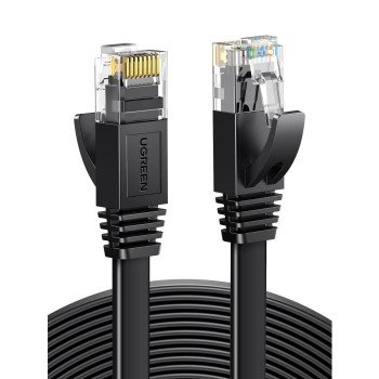 Καλώδιο Δικτύου UTP CAT6 UGREEN NW102 50173 1m Flat Μαύρο