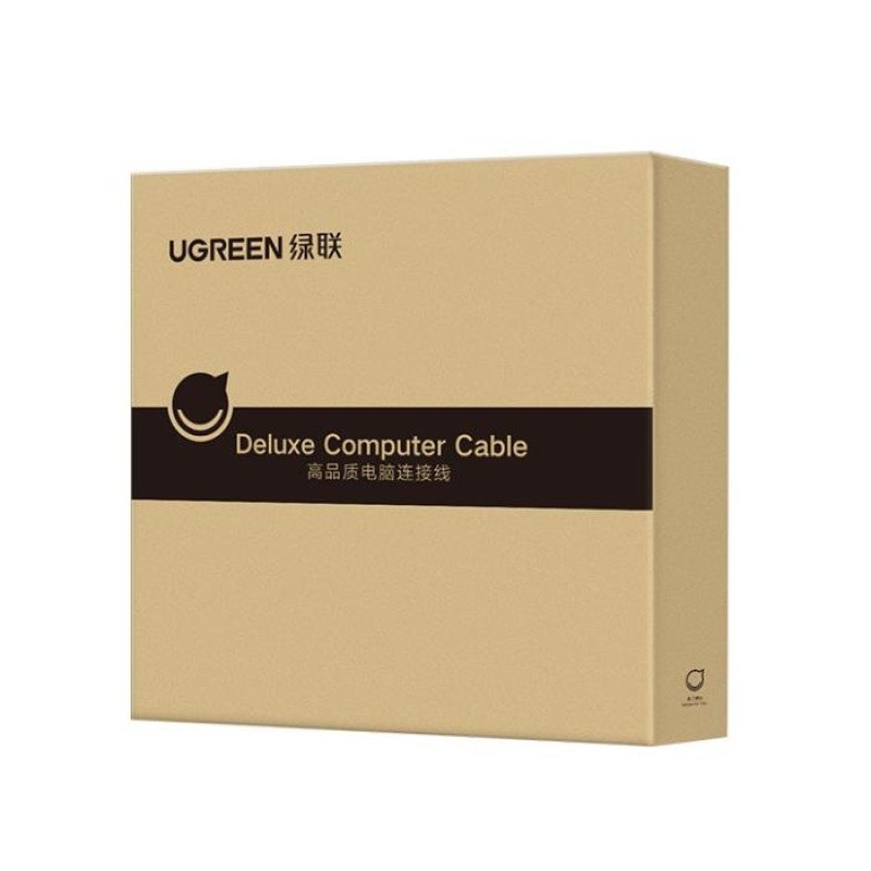 Καλώδιο Δικτύου UTP CAT6 UGREEN NW102 50181 20m Flat Μαύρο