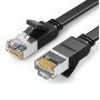 Καλώδιο Δικτύου UTP CAT6 UGREEN NW101 50185 2m Flat Pure Copper Μαύρο