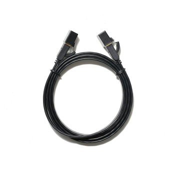 Καλώδιο Δικτύου U/FTP CAT7 UGREEN NW106 11260 1m Flat Pure Copper Μαύρο