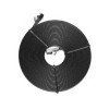 Καλώδιο Δικτύου U/FTP CAT7 UGREEN NW106 11266 15m Flat Pure Copper Μαύρο
