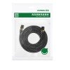Καλώδιο Δικτύου F/FTP CAT7 UGREEN NW107 11229 0.5m Pure Copper Μαύρο