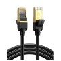 Καλώδιο Δικτύου F/FTP CAT7 UGREEN NW107 11270 3m Pure Copper Μαύρο
