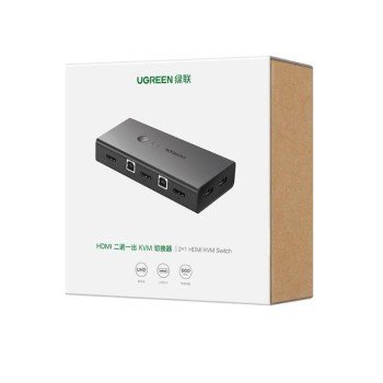 KVM Switch 2 θέσεων USB/HDMI UGREEN CM200 50744