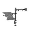 Διπλή Βάση Οθόνης & Laptop/Tablet Logilink BP0175