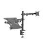 Διπλή Βάση Οθόνης & Laptop/Tablet Logilink BP0175