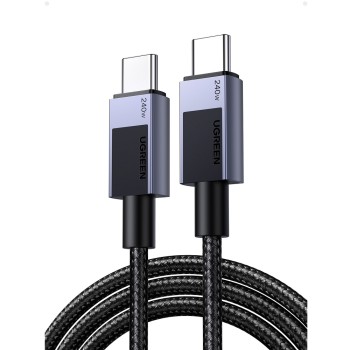 Καλώδιο Φόρτισης UGREEN L513 45068 USB-C σε USB-C PD 240W 2m Γκρί