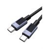 Καλώδιο Φόρτισης UGREEN L513 45068 USB-C σε USB-C PD 240W 2m Γκρί
