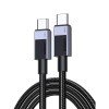 Καλώδιο Φόρτισης UGREEN 45065 USB-C σε USB-C PD 100W 3m Γκρί