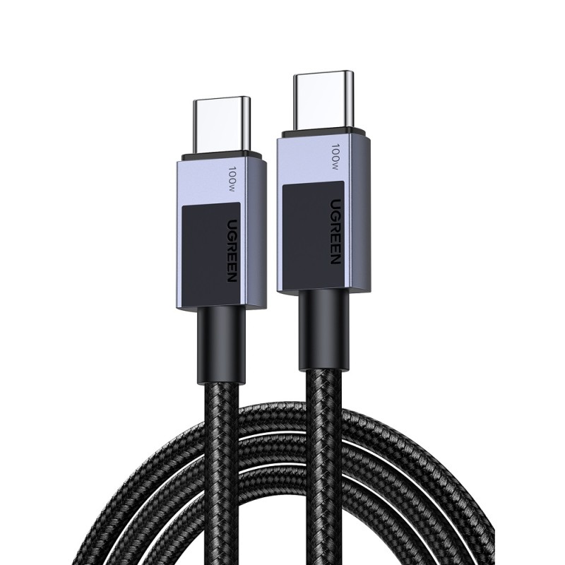 Καλώδιο Φόρτισης UGREEN 45065 USB-C σε USB-C PD 100W 3m Γκρί