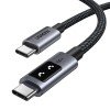 Καλώδιο Φόρτισης UGREEN L509 35501 USB-C σε USB-C PD 100W 1m Μαύρο