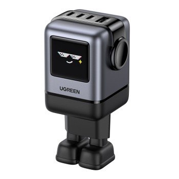 Φορτιστής Σπιτιού GaN PD 100W UGREEN X688 45515B 4 Θέσεων Γκρί