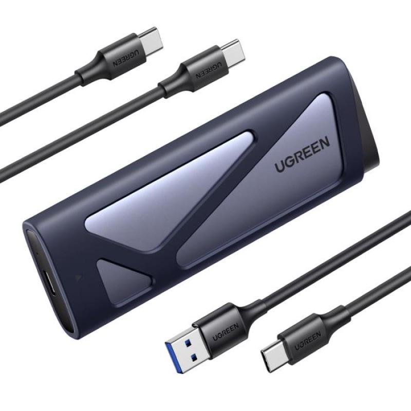 Θήκη M2 NVMe/M2 SATA SSD UGREEN CM767 15813 USB-C 3.1