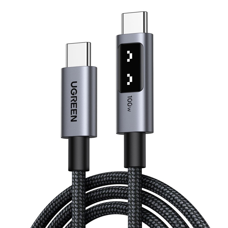 Καλώδιο Φόρτισης UGREEN L509 35513  USB-C σε USB-C PD 100W 3m Μαύρο