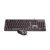 Eνσύρματο Πληκτρολόγιο & Ποντίκι Element KB-145UMS v2.0