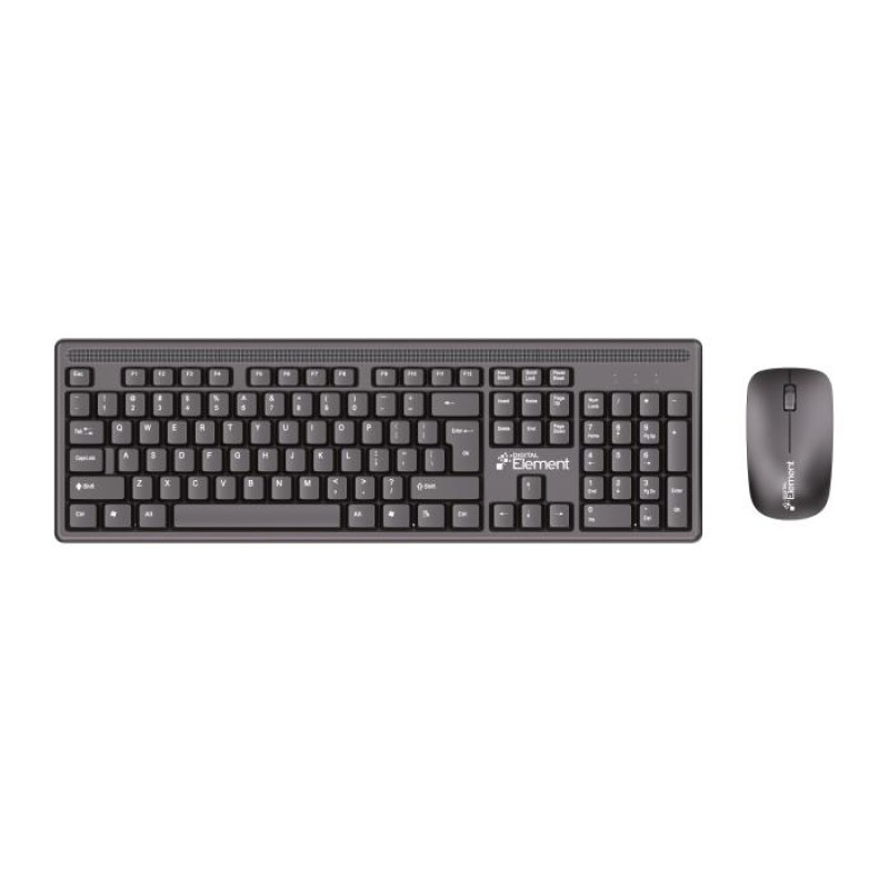 Ασύρματο Πληκτρολόγιο & Ποντίκι Element KB-255WMS v2.0