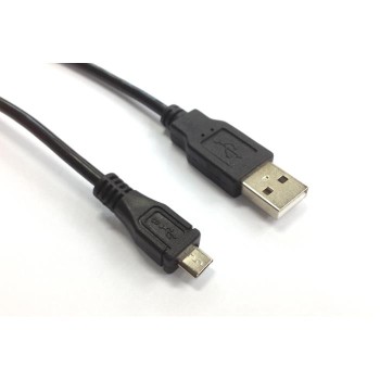 Καλώδιο USB 2.0 σε Micro USB Aculine USB-008 0.5m Μαύρο