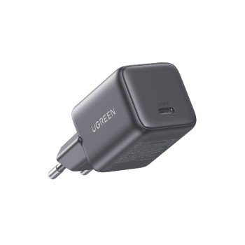 Φορτιστής Σπιτιού GaN PD 30W UGREEN X513 55531 1 Θέσης Γκρι