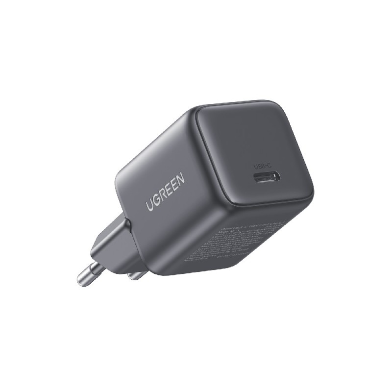 Φορτιστής Σπιτιού GaN PD 30W UGREEN X513 55531 1 Θέσης Γκρι