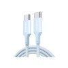 Καλώδιο Φόρτισης UGREEN L501 65247 USB-C σε USB-C PD 60W 2m Μπλέ