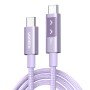 Καλώδιο Φόρτισης UGREEN L509 65092 USB-C σε USB-C PD 100W 1m Μώβ