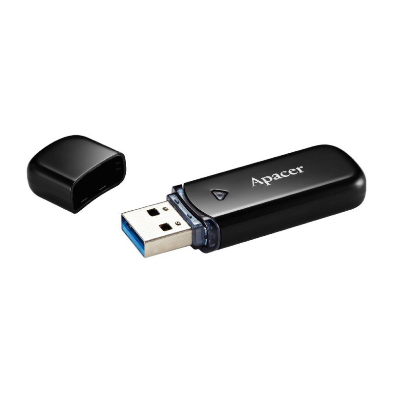 USB Stick Apacer AH355 256GB Usb 3.2 Gen1 Μαύρο