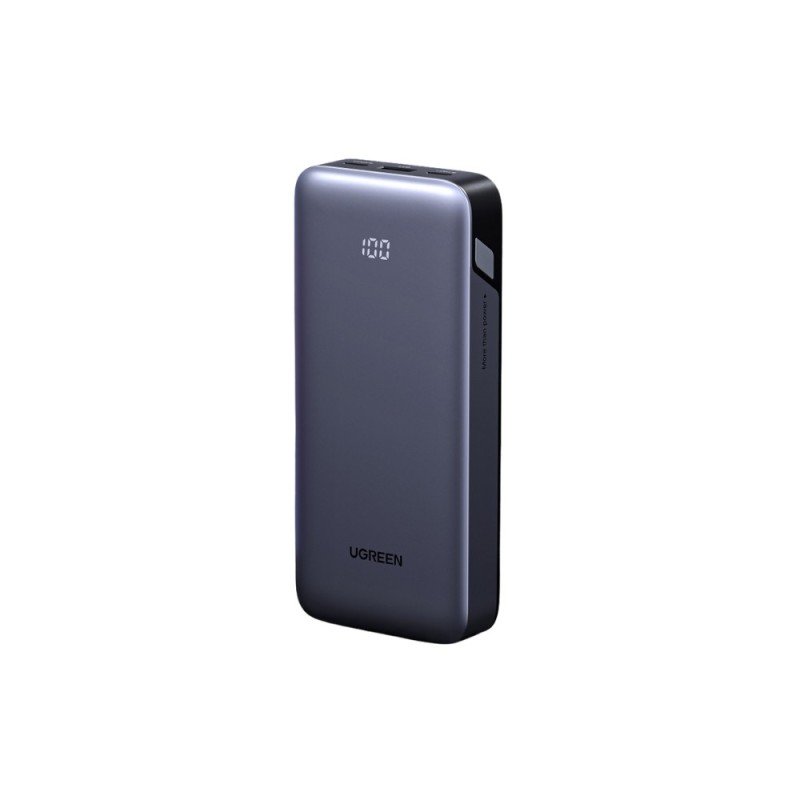 Power Bank 20000mAh PD 30W UGREEN PB532 55989B 3, με καλώδιο USB-C 60W Γκρι