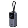 Power Bank 20000mAh PD 130W UGREEN PB723 55365B 2 Θέσεων, με καλώδιο USB-C 60W Γκρι