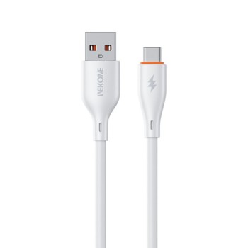 Καλώδιο Φόρτισης WK WDC-67a USB σε USB-C PD 66W 1m Λευκό