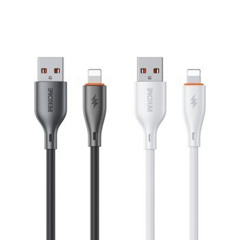 Καλώδιο Φόρτισης WK WDC-67i USB σε Lightning 1m Λευκό