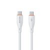 Καλώδιο Φόρτισης WK WDC-68 USB-C σε USB-C PD 65W 1m Λευκό