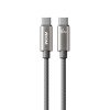 Καλώδιο Φόρτισης WK WDC-64 USB-C σε USB-C PD 65W 1.2m Γκρι