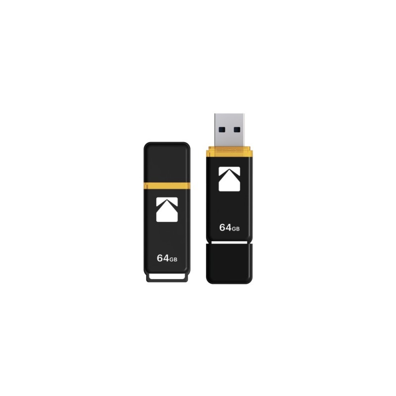 USB Stick Kodak K103 64GB Usb 3.2 Gen1 Μαύρο